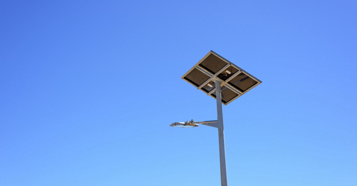 Lampioni solari stradali potenti